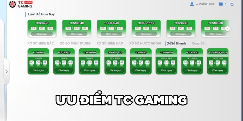 Ưu điểm TC Gaming